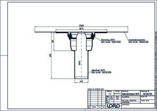 LORO-X Balkondirektablauf LOROWERK - LORO-X Balkondirektablauf