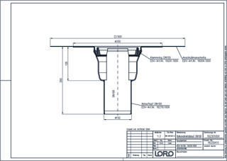 LORO-X Balkondirektablauf LOROWERK - LORO-X Balkondirektablauf