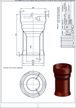 LORO-X Balkondirektablauf LOROWERK - LORO-X Balkondirektablauf