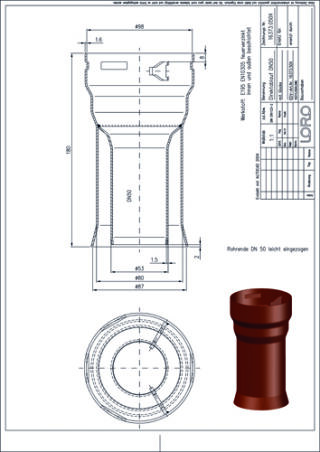 LORO-X Balkondirektablauf LOROWERK - LORO-X Balkondirektablauf