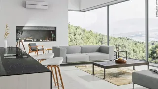 Mitsubishi Electric Raumklimageräte M-Serie für kleine bis mittlere Räume Mitsubishi Electric Raumklimageräte M-Serie für kleine bis mittlere Räume