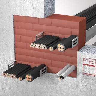 Brandschutzsysteme für Kabel-, Rohr- und Kombiabschottungen Brandschutzsysteme für Kabel-, Rohr- und Kombiabschottungen