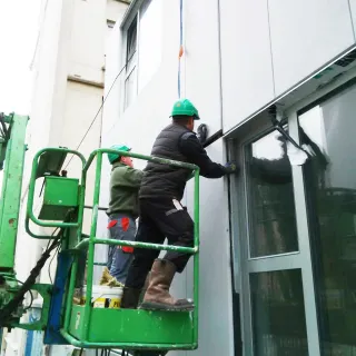 FClad® Fassadenplatten für die Sanierung von Gebäuden FClad® Fassadenplatten für die Sanierung von Gebäuden