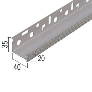 Protektorwerk Sockeltrogprofil für WDV-Systeme Protektorwerk Florenz Maisch - Protektorwerk Sockeltrogprofil für WDV-Systeme