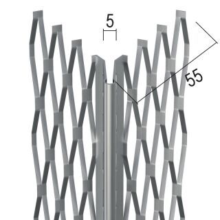 Protektorwerk Kantenprofil Innen- und Außenputz, runder Kopf Protektorwerk Florenz Maisch - Protektorwerk Kantenprofil Innen- und Außenputz, runder Kopf