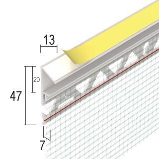Protektorwerk Anschlussprofil für Wärmedämmung Protektorwerk Florenz Maisch - Protektorwerk Anschlussprofil für Wärmedämmung