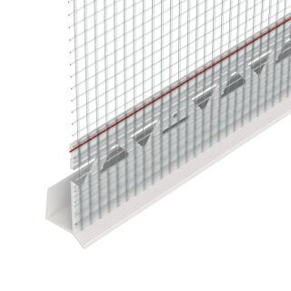 Protektorwerk Einfassprofil mit Tropfkante und Gewebe für Putzträgerplatte Protektorwerk Florenz Maisch - Protektorwerk Einfassprofil mit Tropfkante und Gewebe für Putzträgerplatte (GTIN: 4009230883397, HAN: 118868)
