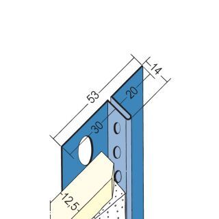 Protektorwerk Anschlussprofil mit Schattenfuge Trockenbau Protektorwerk Florenz Maisch - Protektorwerk Anschlussprofil mit Schattenfuge Trockenbau