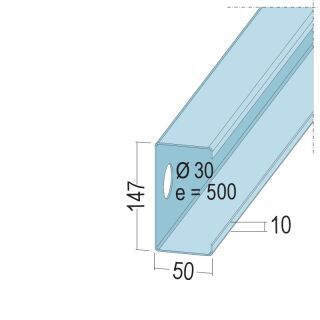 Protektorwerk C-Träger-/Wandprofil Protektorwerk Florenz Maisch - Protektorwerk C-Träger-/Wandprofil