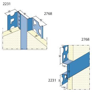 Protektorwerk Noppenbahn-/ Überhangprofil Protektorwerk Florenz Maisch - Protektorwerk Noppenbahn-/ Überhangprofil (GTIN: 4009230876344, HAN: 115283)