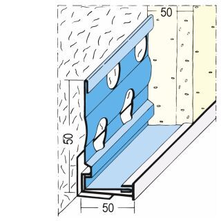 Protektorwerk Sockel- und Sturzprofil Wärmedämmputz Protektorwerk Florenz Maisch - Protektorwerk Sockel- und Sturzprofil Wärmedämmputz (GTIN: 4009230803852, HAN: 101052)