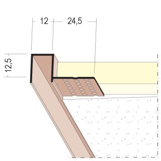 Protektorwerk Anschlussprofil mit Schattenfuge Trockenbau Protektorwerk Florenz Maisch - Protektorwerk Anschlussprofil mit Schattenfuge Trockenbau