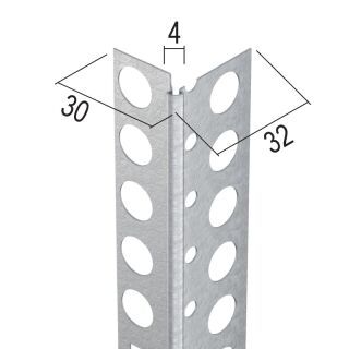Protektorwerk Kantenprofil Übergang Trockenbau auf Innenputz, runder Kopf Protektorwerk Florenz Maisch - Protektorwerk Kantenprofil Übergang Trockenbau auf Innenputz, runder Kopf (GTIN: 4009230850603, HAN: 108993)