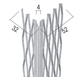 Protektorwerk Kantenprofil Innen- und Außenputz, runder Kopf Protektorwerk Florenz Maisch - Protektorwerk Kantenprofil Innen- und Außenputz, runder Kopf