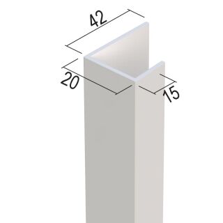 Protektorwerk Anschluss- und Einfassprofil U-Profil PVC Protektorwerk Florenz Maisch - Protektorwerk Anschluss- und Einfassprofil U-Profil PVC