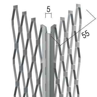 Protektorwerk Kantenprofil Innen- und Außenputz, runder Kopf Protektorwerk Florenz Maisch - Protektorwerk Kantenprofil Innen- und Außenputz, runder Kopf