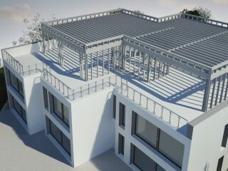 Aufstockungen mit edificio Stahlleichtbau: Mehr Raum. Weniger Gewicht. Aufstockungen mit edificio Stahlleichtbau: Mehr Raum. Weniger Gewicht.