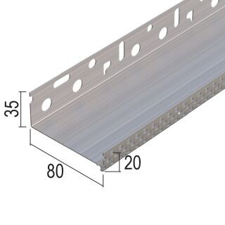 Protektorwerk Sockeltrogprofil für WDV-Systeme Protektorwerk Florenz Maisch - Protektorwerk Sockeltrogprofil für WDV-Systeme