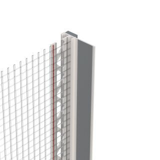 Protektorwerk Anputzdichtleiste mit Schattenfuge, Gewebe für WDV-Systeme Protektorwerk Florenz Maisch - Protektorwerk Anputzdichtleiste mit Schattenfuge, Gewebe für WDV-Systeme