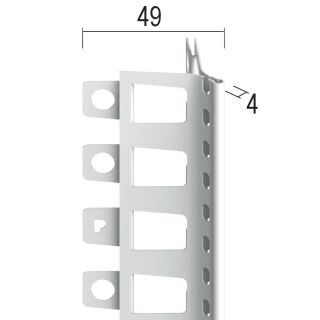 Protektorwerk Kantenprofil Innen- und Außenputz, runder Kopf Protektorwerk Florenz Maisch - Protektorwerk Kantenprofil Innen- und Außenputz, runder Kopf