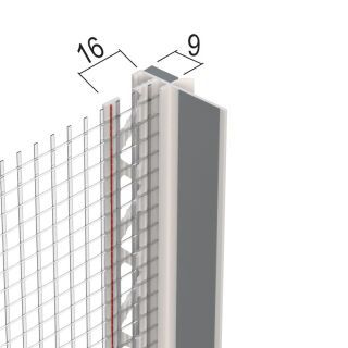 Protektorwerk Anputzdichtleiste mit Schutzlippe, Gewebe für WDV-Systeme Protektorwerk Florenz Maisch - Protektorwerk Anputzdichtleiste mit Schutzlippe, Gewebe für WDV-Systeme