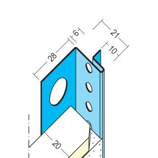 Protektorwerk Anschlussprofil mit Schattenfuge Trockenbau Protektorwerk Florenz Maisch - Protektorwerk Anschlussprofil mit Schattenfuge Trockenbau