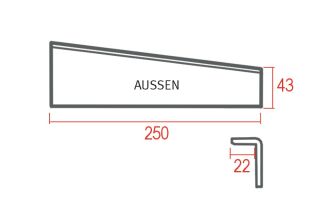 Protektorwerk Putzabschlußprofil Fensterbank Protektorwerk Florenz Maisch - Protektorwerk Putzabschlußprofil Fensterbank