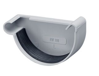 Protektorwerk Florenz Maisch - Protektorwerk Rinnen-Endstück Halbrundrinne links / rechts