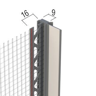 Protektorwerk Anputzdichtleiste mit Schutzlippe, Gewebe für WDV-Systeme Protektorwerk Florenz Maisch - Protektorwerk Anputzdichtleiste mit Schutzlippe, Gewebe für WDV-Systeme
