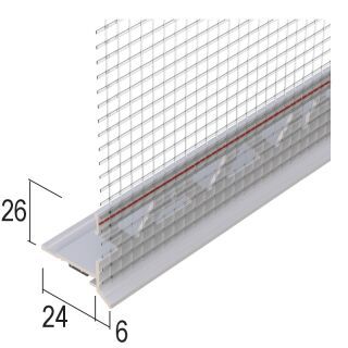 Protektorwerk Aufsteckprofil an Rollladenkasten/Raffstorekasten mit Gewebe Protektorwerk Florenz Maisch - Protektorwerk Aufsteckprofil an Rollladenkasten/Raffstorekasten mit Gewebe (GTIN: 4009230868684, HAN: 114676)