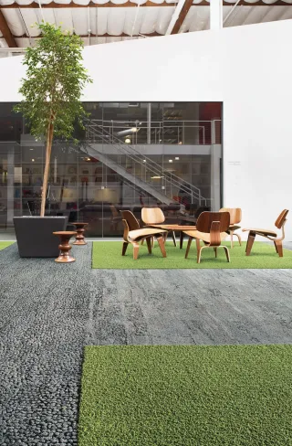 Kollektionen der  textilen modularen Bodenbeläge Kollektionen der  textilen modularen Bodenbeläge