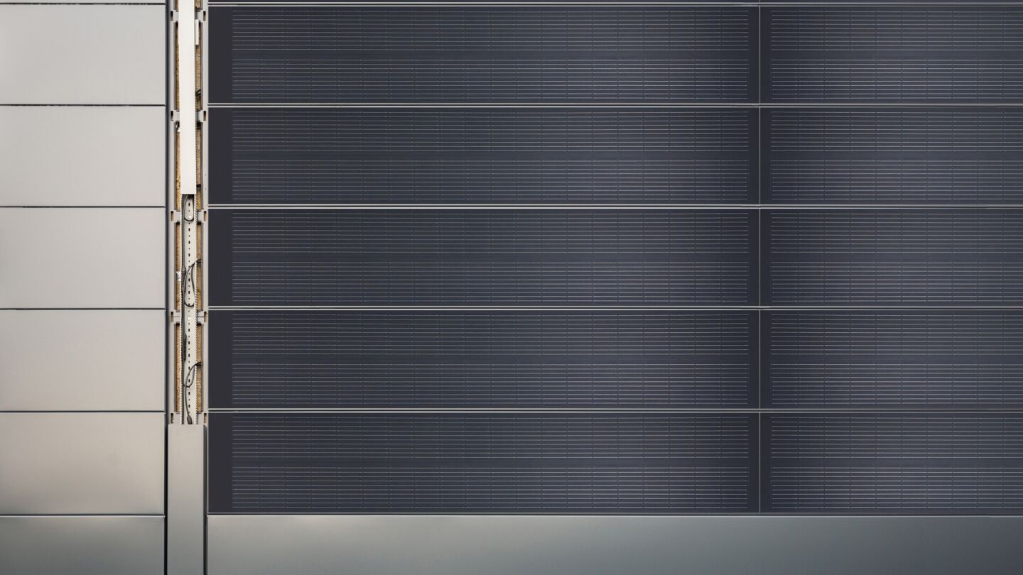 Planum®-Fassade mit Solar