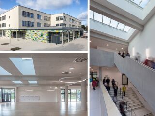 Tageslicht bis ins Herz von Schulgebäuden