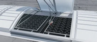 Absturzsicherungssysteme für Lichtkuppeln und Lichtbänder Absturzsicherungssysteme für Lichtkuppeln und Lichtbänder