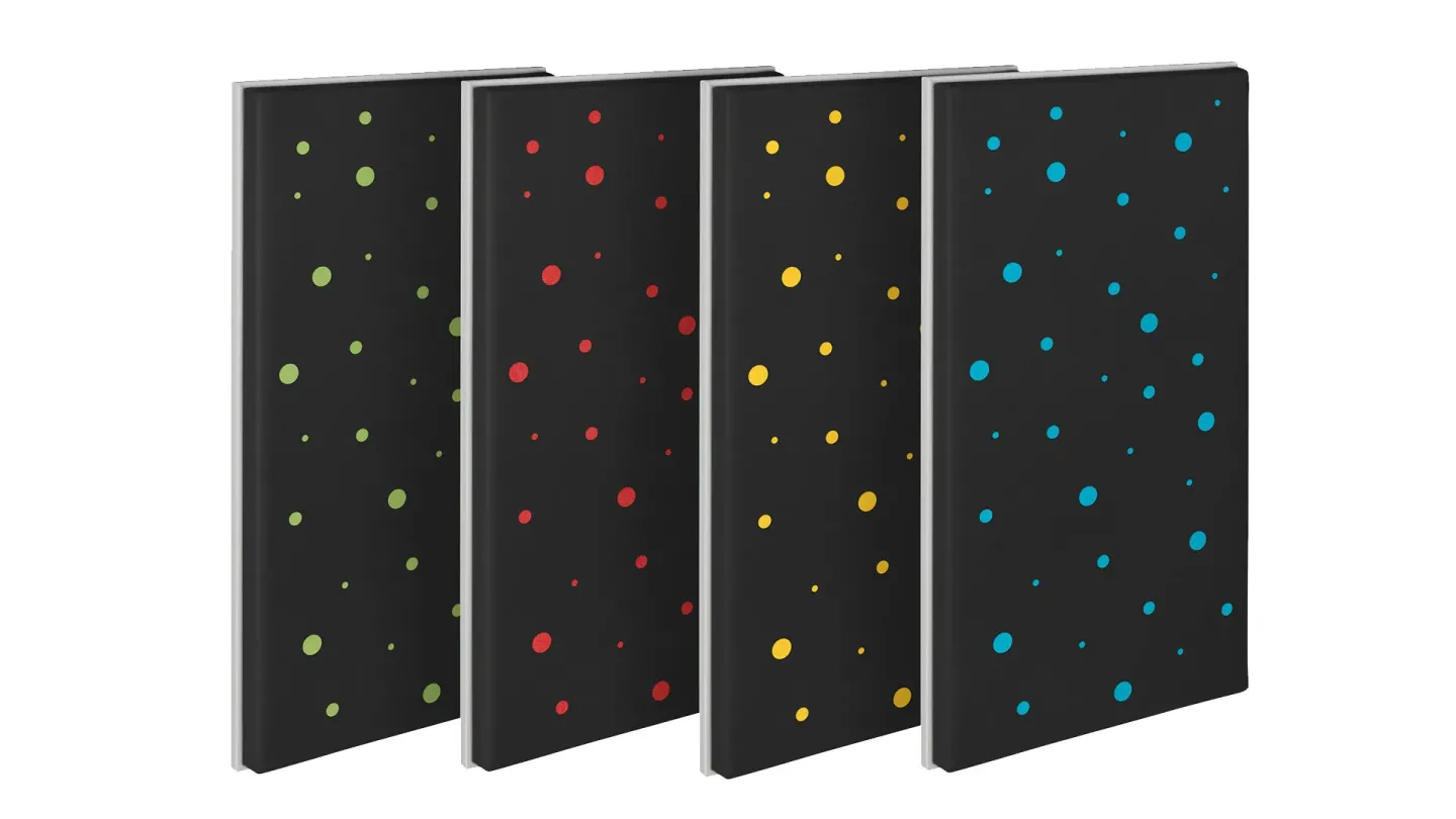 Q-COLOR: Wandabsorber mit Akustikfilzstoff Q-COLOR: Wandabsorber mit Akustikfilzstoff
