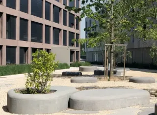 Beton-Designelemente für Innen- und Außenräume Beton-Designelemente für Innen- und Außenräume