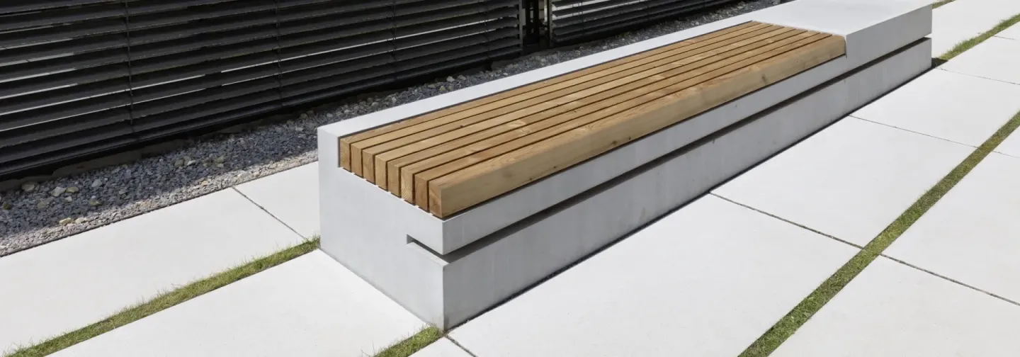 Beton-Designelemente für Innen- und Außenräume Beton-Designelemente für Innen- und Außenräume