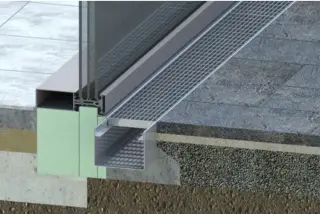 Fassadenentwässerung mit ACO Inotec Fassadenentwässerung mit ACO Inotec