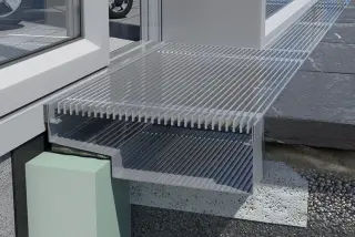 Fassadenentwässerung mit ACO Inotec Fassadenentwässerung mit ACO Inotec