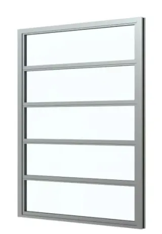 Lamellenfenster mit Isolier- und Einfachverglasung, NRWG zertifiziert Lamellenfenster mit Isolier- und Einfachverglasung, NRWG zertifiziert