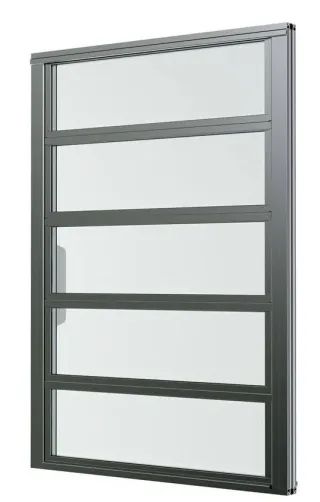 Lamellenfenster mit Isolier- und Einfachverglasung, NRWG zertifiziert Lamellenfenster mit Isolier- und Einfachverglasung, NRWG zertifiziert