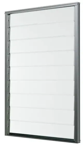 Lamellenfenster mit Isolier- und Einfachverglasung, NRWG zertifiziert Lamellenfenster mit Isolier- und Einfachverglasung, NRWG zertifiziert