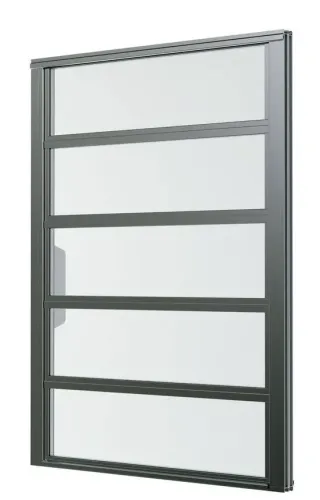 Lamellenfenster mit Isolier- und Einfachverglasung, NRWG zertifiziert Lamellenfenster mit Isolier- und Einfachverglasung, NRWG zertifiziert