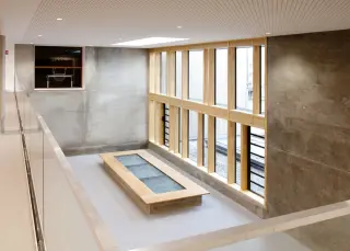 Lamellenfenster mit Isolier- und Einfachverglasung, NRWG zertifiziert Lamellenfenster mit Isolier- und Einfachverglasung, NRWG zertifiziert