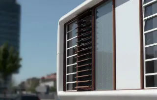 Lamellenfenster mit Isolier- und Einfachverglasung, NRWG zertifiziert Lamellenfenster mit Isolier- und Einfachverglasung, NRWG zertifiziert