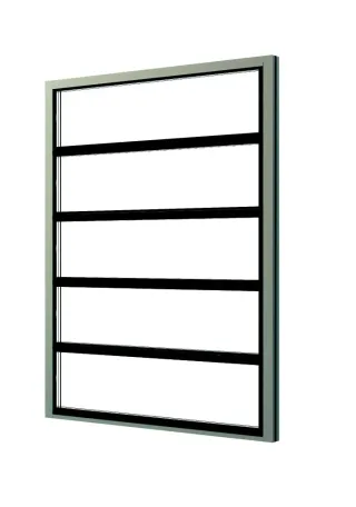 Lamellenfenster mit Isolier- und Einfachverglasung, NRWG zertifiziert Lamellenfenster mit Isolier- und Einfachverglasung, NRWG zertifiziert