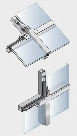 forster thermfix light, Pfosten-Riegel Aufsatzsystem für Verglasungen forster thermfix light, Pfosten-Riegel Aufsatzsystem für Verglasungen