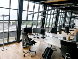 Kreativer Business Hub mit industriellem Charakter