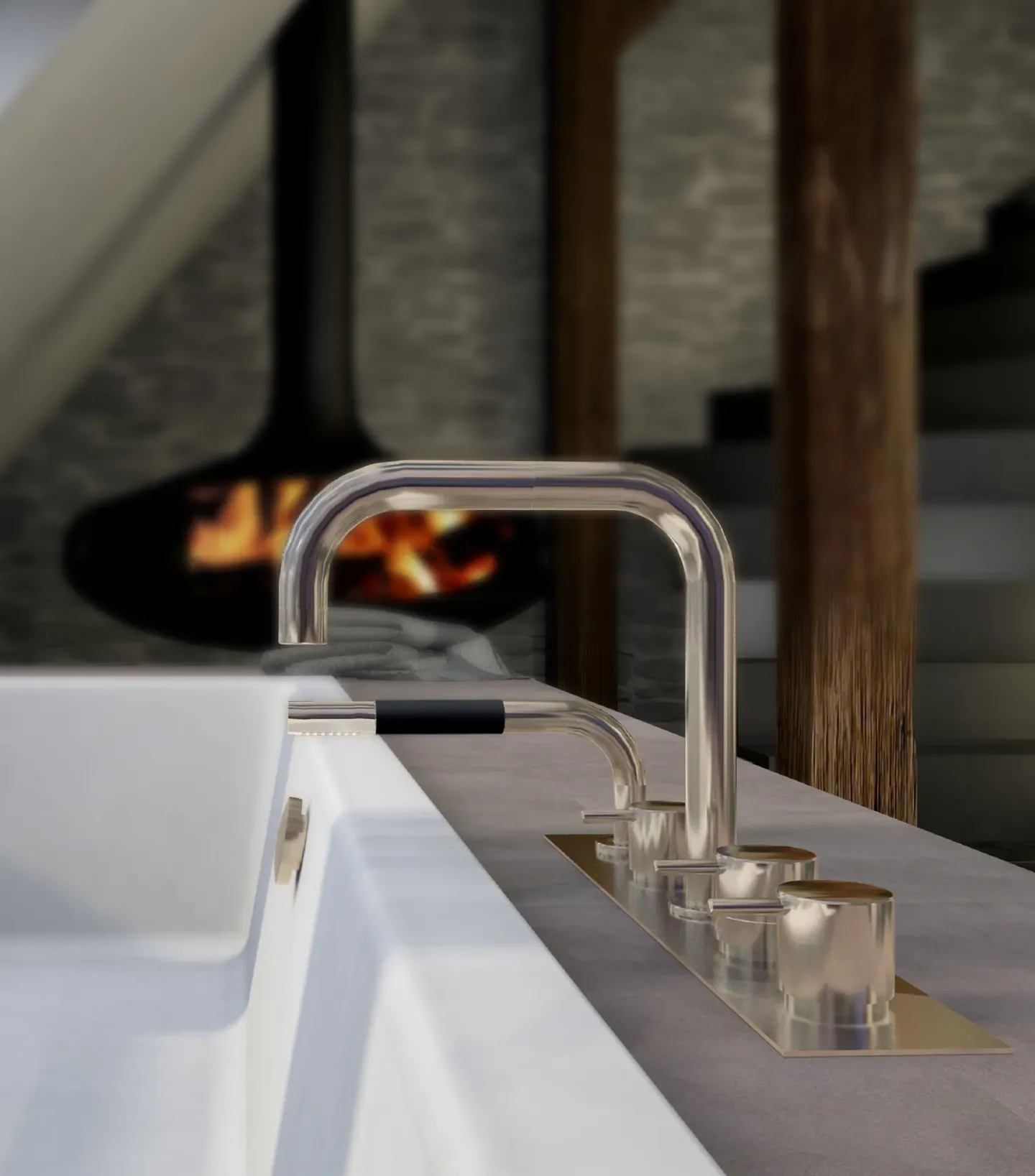 Wannenarmaturen von VOLA Wannenarmaturen von VOLA