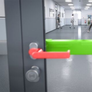 Türschließtechnik gegen Gewaltbedrohungen